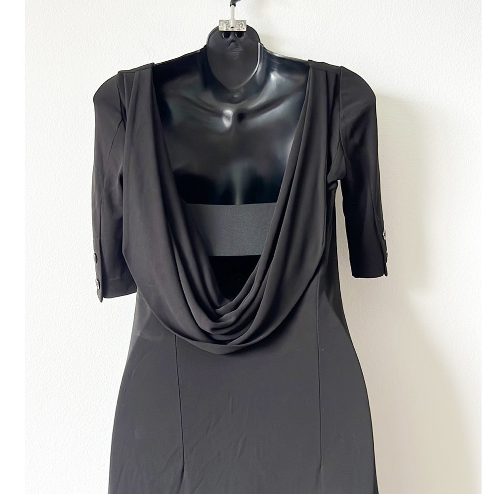Les Copains Black Cocktail Dress - Picture 5 of 16